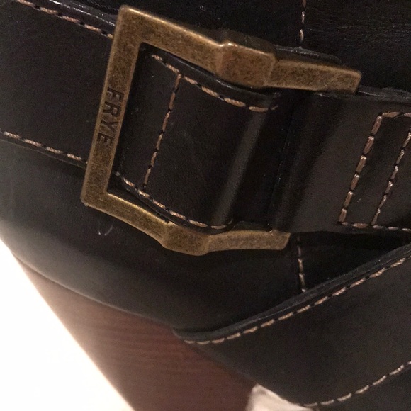 Frye leather “andrea” boots 👢 siz 6.5 EUC ❤️ - Picture 7 of 8